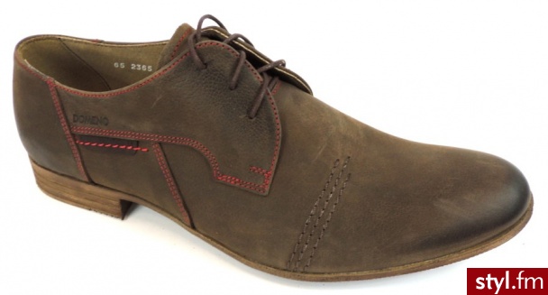 Domeno Półbuty wizytowe 0290800M - Półbuty Buty Moda