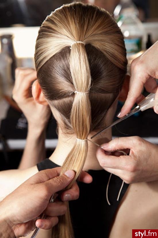 Blond Rozpuszczone Proste Na co dzień Długie Fryzury