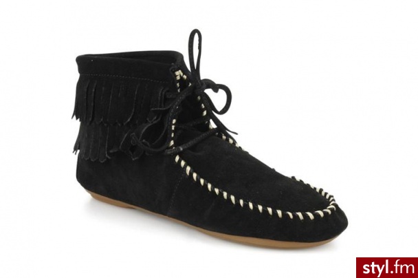 Chocolate Schubar PÓŁBUTY I BOTKI ESMARIA BY CHOCOLATE SCHUBAR (Czarny) - Botki Buty Moda