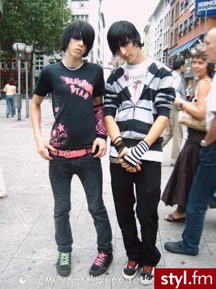 EMO Alternatywne Średnie Fryzury