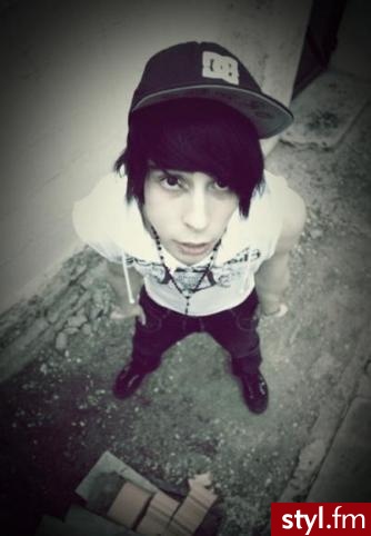 EMO Alternatywne Średnie Fryzury
