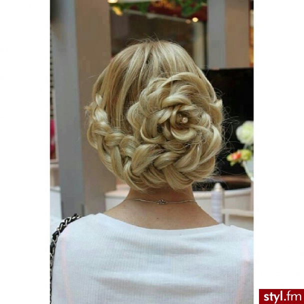 Blond Warkocze Proste Na co dzień Długie Fryzury