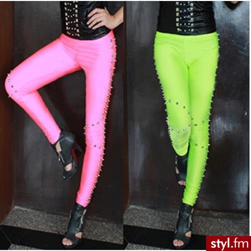 Leginsy Spodnie Moda