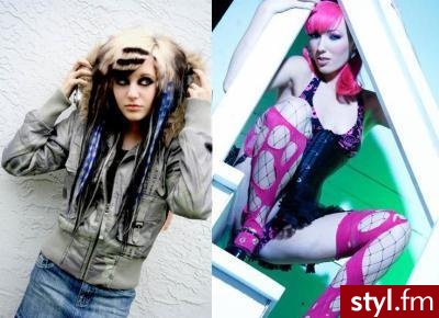 EMO Alternatywne Średnie Fryzury