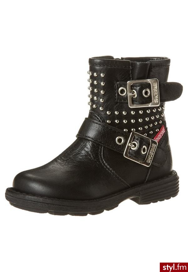 Shoesme MOTORBIKE Botki kowbojki i motocyklowe czarny (MB3W067) - Pozostałe Buty Moda