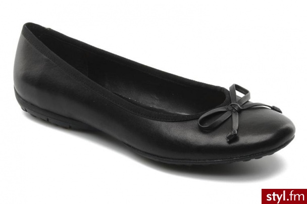 Clarks BALERINKI ARIZONA HEAT BY CLARKS (Czarny) - Balerinki Buty Moda