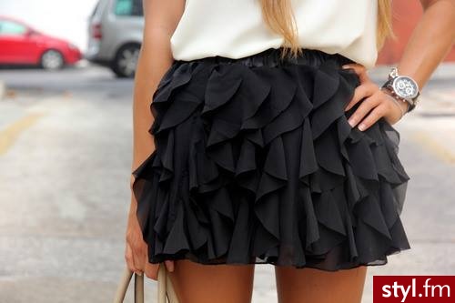 Krótkie Spódnice Moda