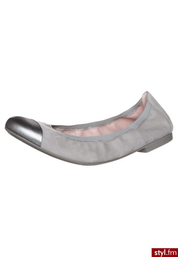 Pretty Ballerinas AMI Baleriny szary - Balerinki Buty Moda