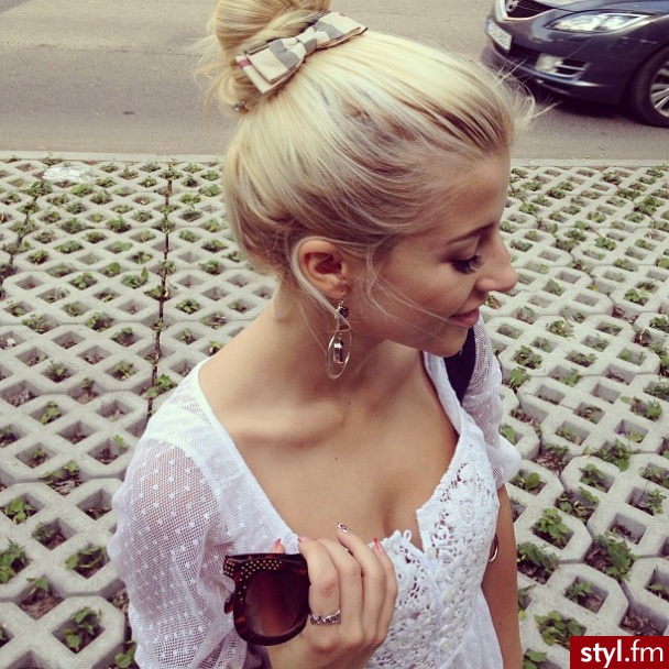 Blond Kok Proste Na co dzień Długie Fryzury