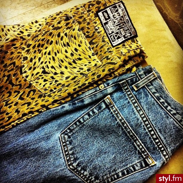 Jeansy Spodnie Moda