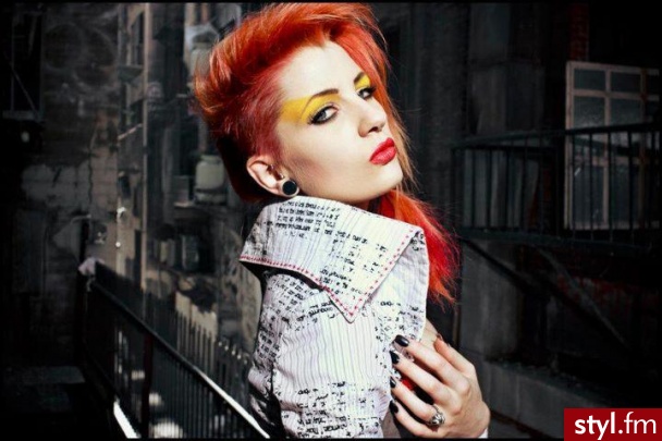 Kolorowe Punk Rock Alternatywne Średnie Fryzury