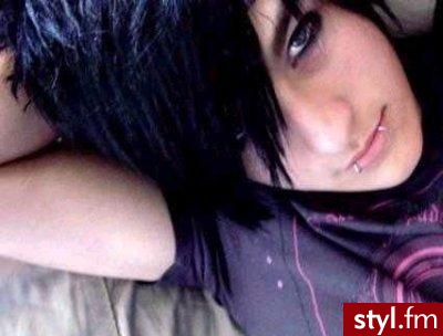 EMO Alternatywne Średnie Fryzury