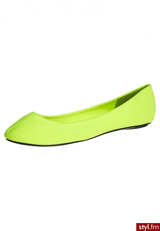 Mimic Copenhagen Baleriny żółty M131627 - Balerinki Buty Moda