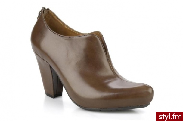 Earthies PÓŁBUTY I BOTKI MAREESA BY EARTHIES (Beżowy) - Botki Buty Moda