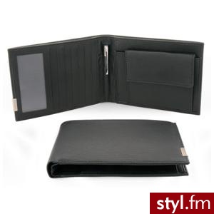 Bodenschatz portfel Soft Line 8-120 SL czarny - Portfele i etui Dodatki Moda