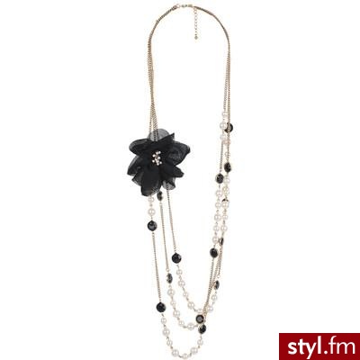Beaded Class Necklace - Forever21 - Polyvore. Pobrano ze strony: http://www.polyvore.com/beaded_class_necklace/thing?id=22140646 - Pozostałe Dodatki Moda