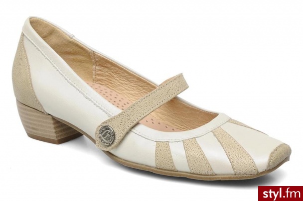 Luxat Balerinki Phisoa (Biały) - Balerinki Buty Moda
