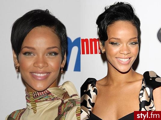 Rihanna - Krótkie Fryzury