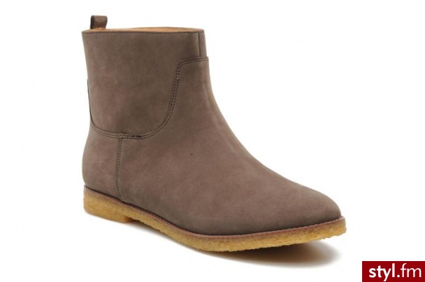 Flip Flop PÓŁBUTY I BOTKI CABALLO BY FLIP FLOP (Szary) - Botki Buty Moda