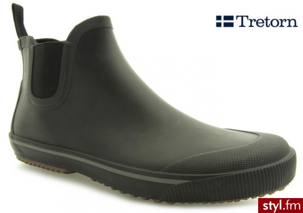 Tretorn KALOSZE STRALA BLACK - Kalosze Buty Moda