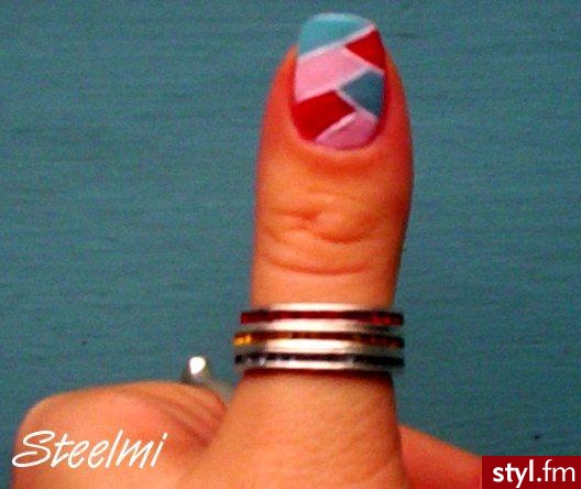 Autor: steelmi pastele. Autor: <b>steelmi</b><br /> Pogodnie nie? - Paznokcie