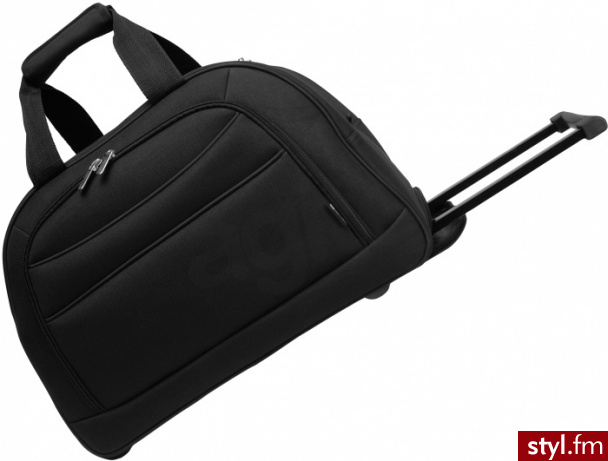 Corvet Torba podróżna na kółkach TB1507 czarna - Sportowe Buty Moda