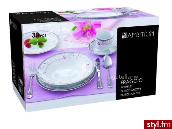 Ambition fraggio komplet obiadowy 30 el 63248 - Pozostałe Biżuteria Moda