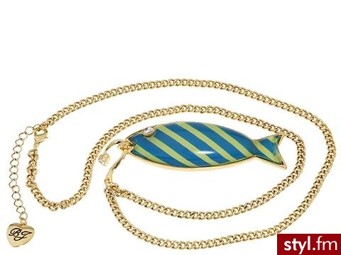 Łańcuszek z rybką - Betsey Johnson - 74$ - Pozostałe Dodatki Moda