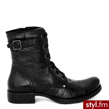 Venezia BOTKI MĘSKIE 5810 NERO J12 - Botki Buty Moda