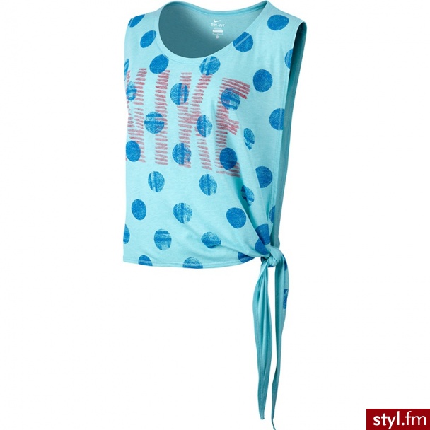 Nike koszulka sportowa damska MIX & MATCH ART TEE (522590-380) - Bluzki Ciuchy Moda