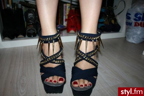 Sandały Buty Moda