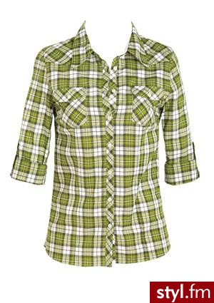 koszula w delikatną kratkę - 39.50$ - Pozostałe Ciuchy Moda