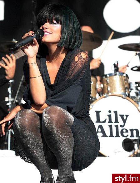 Lily Allen! ;] - Średnie Fryzury