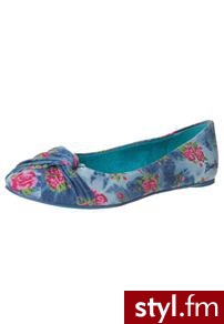 Blowfish NAINA Baleriny niebieski - Balerinki Buty Moda