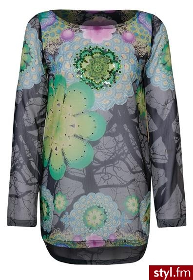 Desigual ALISON Tunika kolorowy (37B2303) - Tuniki Ciuchy Moda