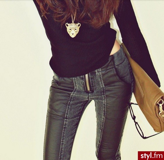 Jeansy Spodnie Moda