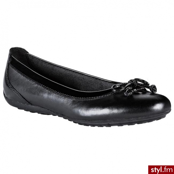 Geox Baleriny D Piuma Bal A D24D8A 08502 C9999 Czarny (Licowa) - Balerinki Buty Moda