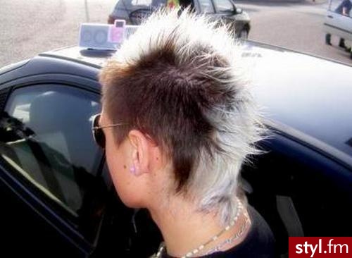 Punk Rock Alternatywne Średnie Fryzury
