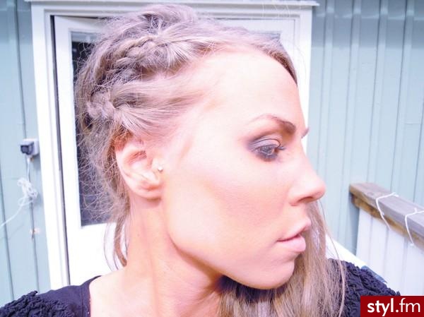 Blond Warkocze Proste Na co dzień Krótkie Fryzury