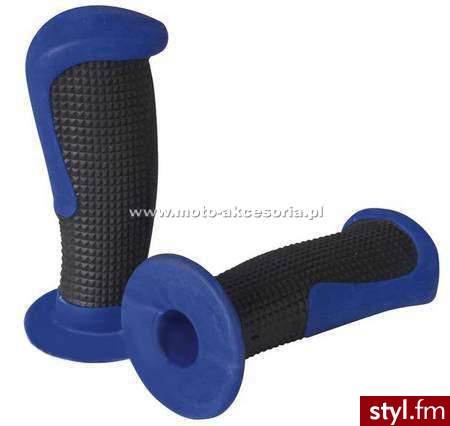 LOUIS Ergonomiczne manetki motocyklowe - niebieskie - Pozostałe Buty Moda