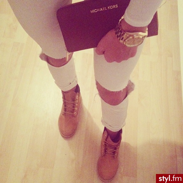 Jeansy Spodnie Moda