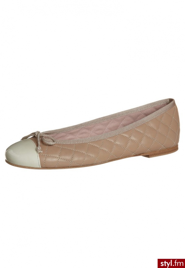 Pretty Ballerinas SHADE Baleriny beżowy - Balerinki Buty Moda