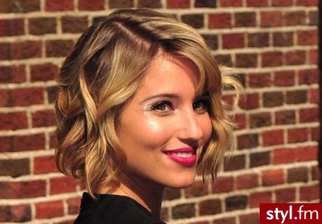 Blond Rozpuszczone Kręcone Na co dzień Krótkie Fryzury