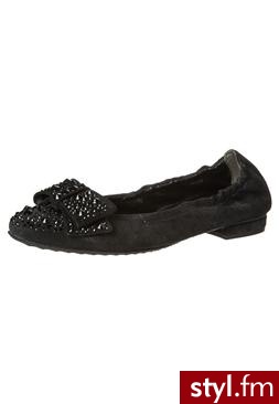 Kennel + Schmenger Kennel + Schmenger MALU Baleriny czarny (61 91630) - Balerinki Buty Moda