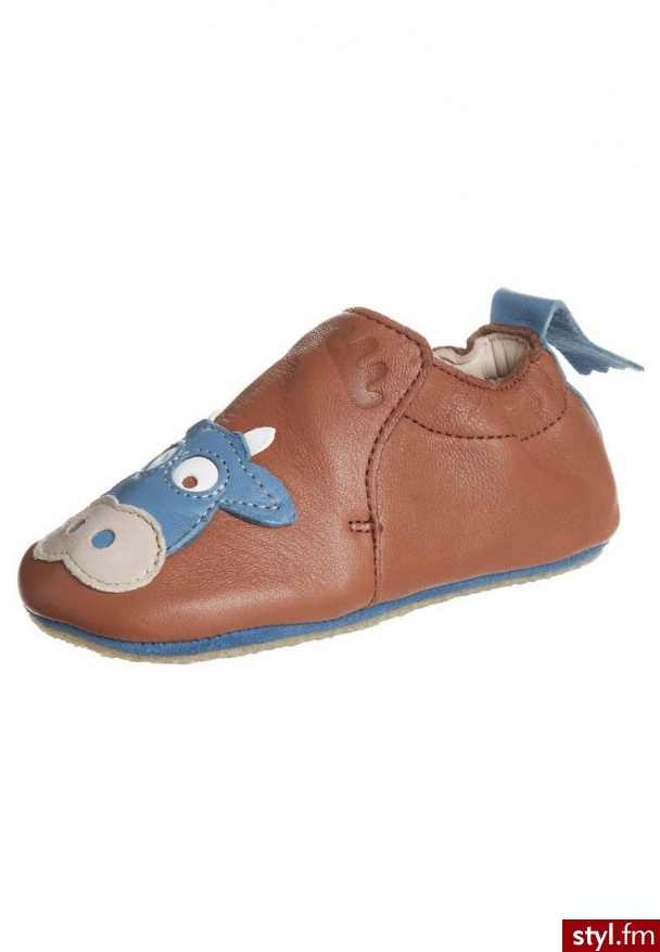 Easy Peasy VACHE Kapcie brązowy (1E2211J5E) - Pozostałe Buty Moda