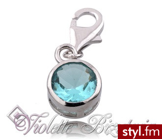 Violette Srebrna przywieszka kolekcja AQUA 337 - Wisiorki Biżuteria Moda
