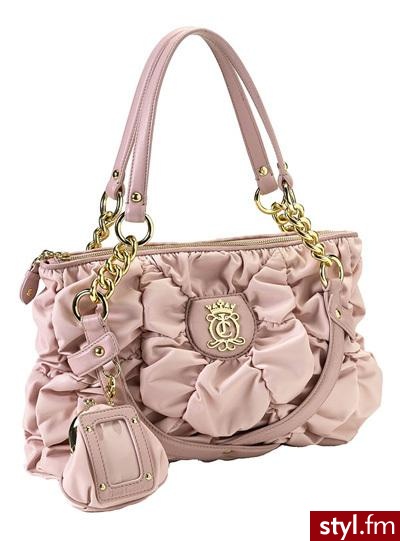 bardzo elegancka i przy tym kobieca torebka od Juicy Couture - 250$ - Pozostałe Torebki Moda