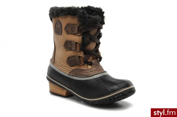 Sorel PÓŁBUTY I BOTKI SLIMPACK BY SOREL (Beżowy) - Botki Buty Moda