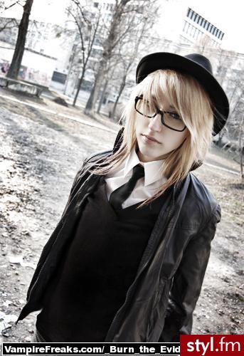 EMO Alternatywne Średnie Fryzury