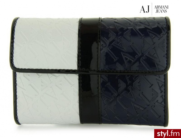 Armani Jeans T5V20 T5 50 BLUE - Portfele i etui Dodatki Moda